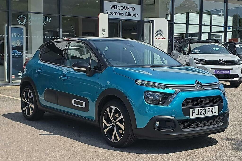 Citroen C3 1.2 Puretech Shine Plus Hatchback Eat6 Blue
