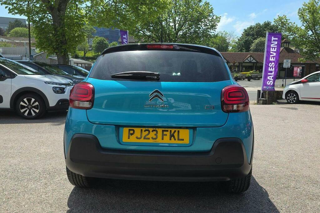 Citroen C3 1.2 Puretech Shine Plus Hatchback Eat6 PJ23FKL Blue #4