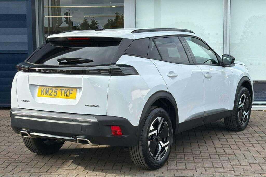 Peugeot 2008 1.2 Allure Suv Hybrid E Dsc6 KM25TKF White #6