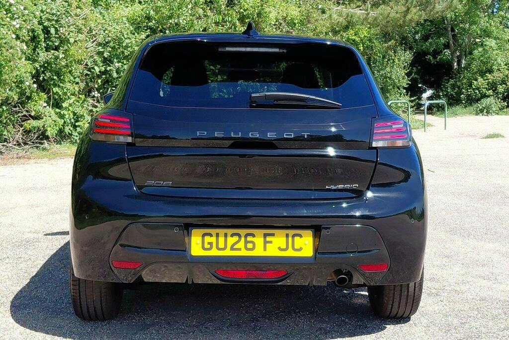 Peugeot 208 1.2 Allure Hatchback Hybrid E Dsc6 GU26FJC Black #4
