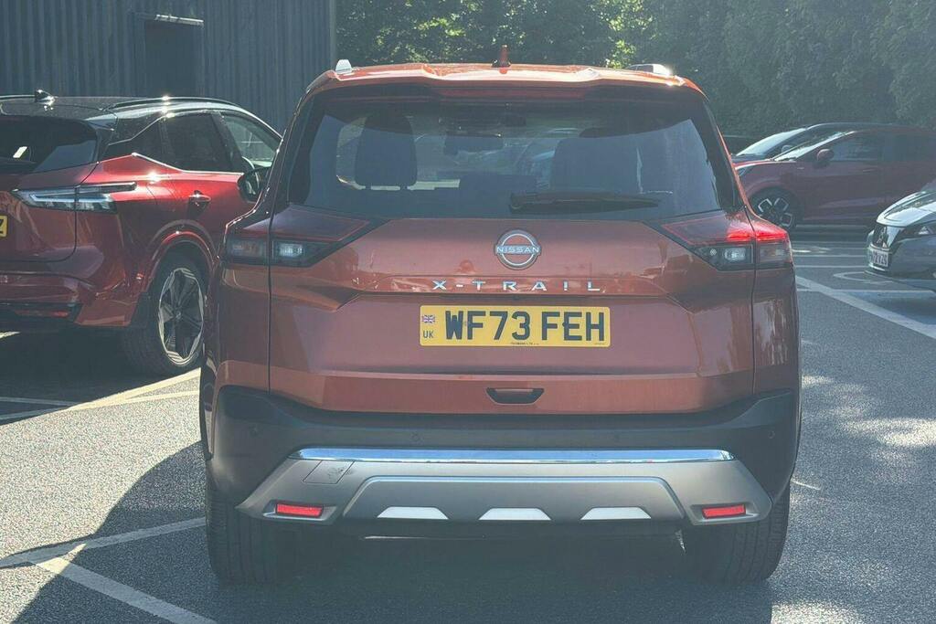 Nissan X-Trail 1.5 Dig T Mhev Tekna Suv Hybrid Xtron WF73FEH Orange #4