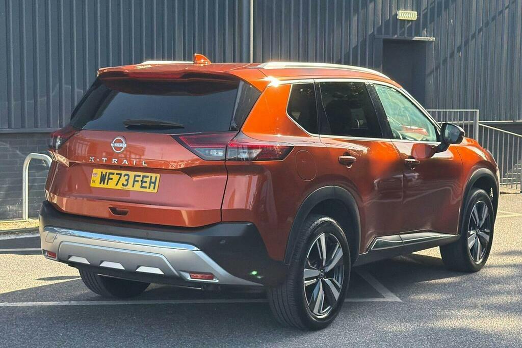 Nissan X-Trail 1.5 Dig T Mhev Tekna Suv Hybrid Xtron WF73FEH Orange #3