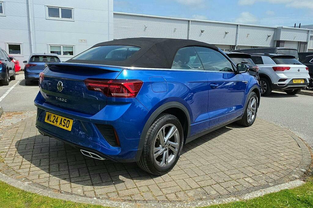 Volkswagen T-Roc 1.5 Tsi R-line Convertible Dsg 2Wd WL24ASO Blue #3