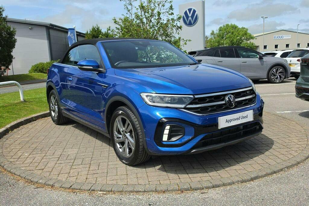 Volkswagen T-Roc 1.5 Tsi R-line Convertible Dsg 2Wd Blue