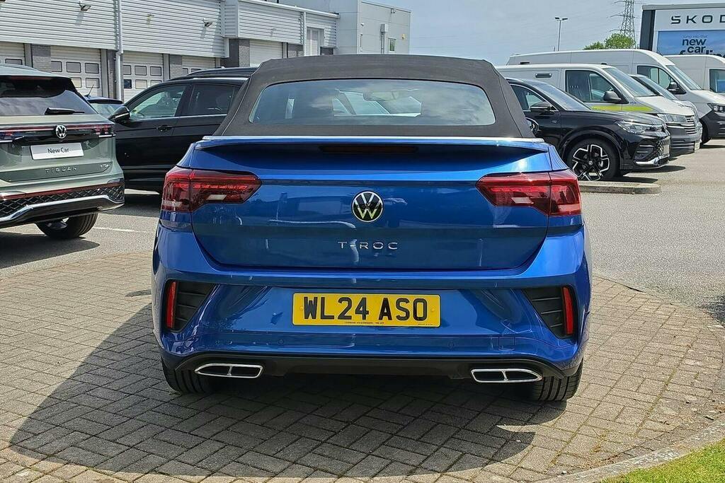 Volkswagen T-Roc 1.5 Tsi R-line Convertible Dsg 2Wd WL24ASO Blue #4