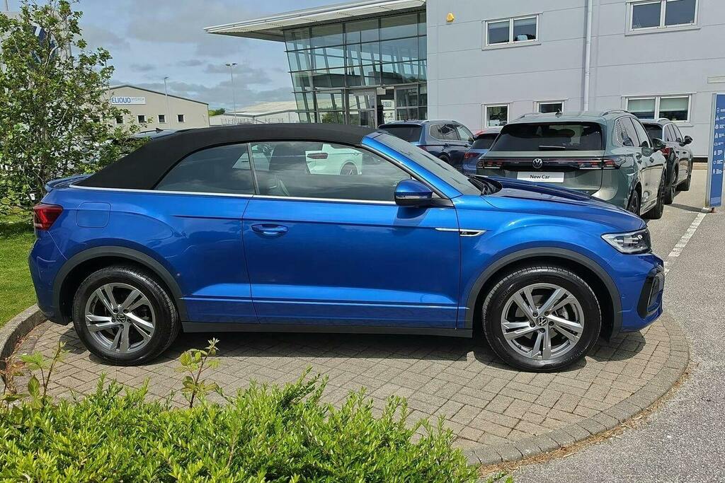Volkswagen T-Roc 1.5 Tsi R-line Convertible Dsg 2Wd WL24ASO Blue #2