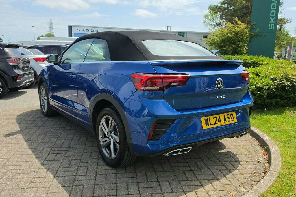 Volkswagen T-Roc 1.5 Tsi R-line Convertible Dsg 2Wd WL24ASO Blue #5