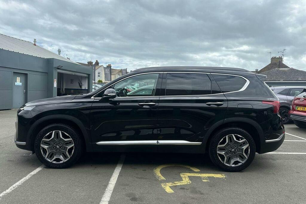 Hyundai Santa Fe 1.6 H T Gdi Ultimate Suv Hybrid HN23XKX Black #6