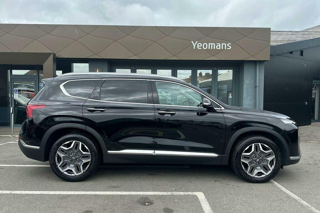 Hyundai Santa Fe 1.6 H T Gdi Ultimate Suv Hybrid HN23XKX Black #2