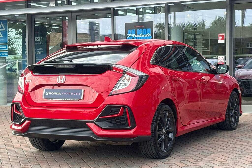 Honda Civic 1.0 Vtec Turbo Ex Hatchback Red #3
