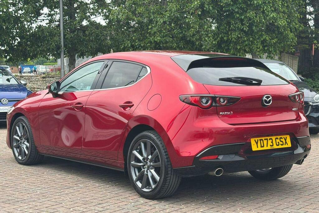 Mazda 3 2.0 E Skyactiv G Mhev Takumi Hatchback YD73GSX Red #5