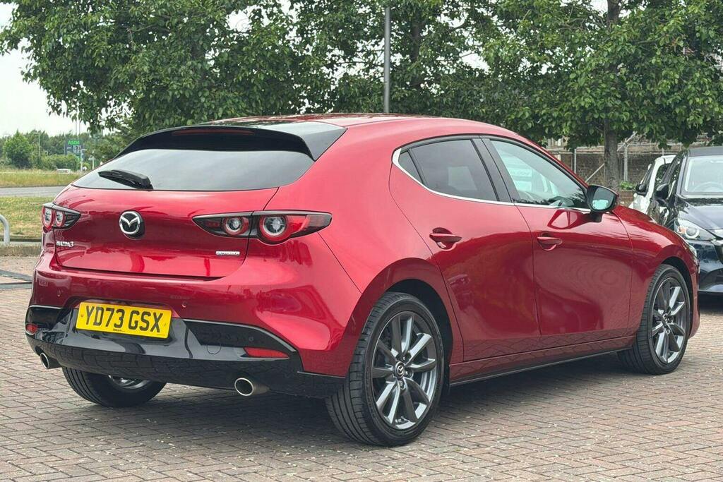 Mazda 3 2.0 E Skyactiv G Mhev Takumi Hatchback YD73GSX Red #3