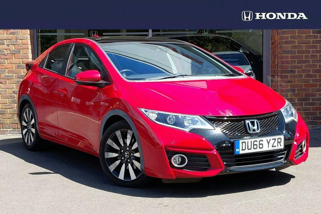 Honda Civic 1.8 I Vtec Sr Hatchback Red