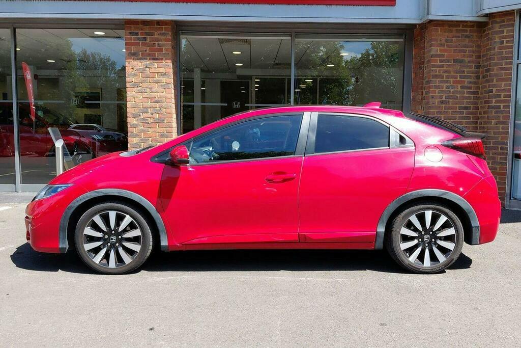 Honda Civic 1.8 I Vtec Sr Hatchback Red #6