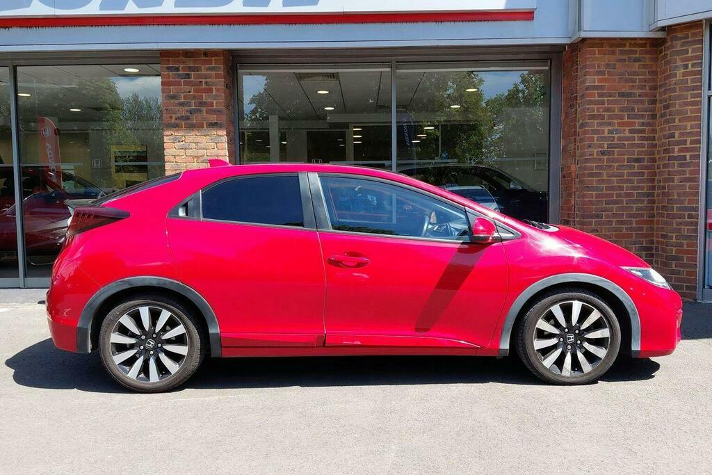 Honda Civic 1.8 I Vtec Sr Hatchback Red #2