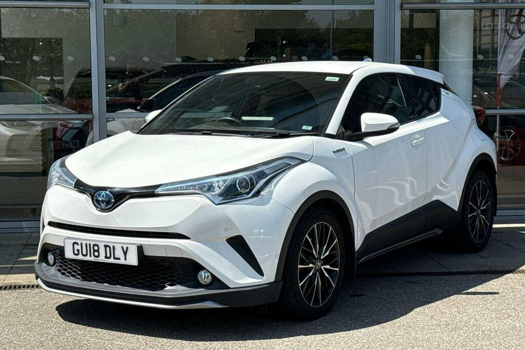 Toyota C-Hr 1.8 Vvt H Excel Suv Hybrid Cvt GU18DLY White #3