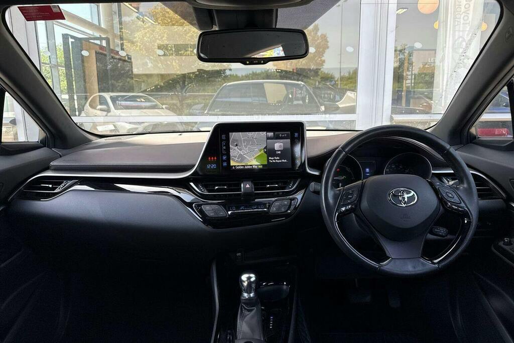 Toyota C-Hr 1.8 Vvt H Excel Suv Hybrid Cvt GU18DLY White #6