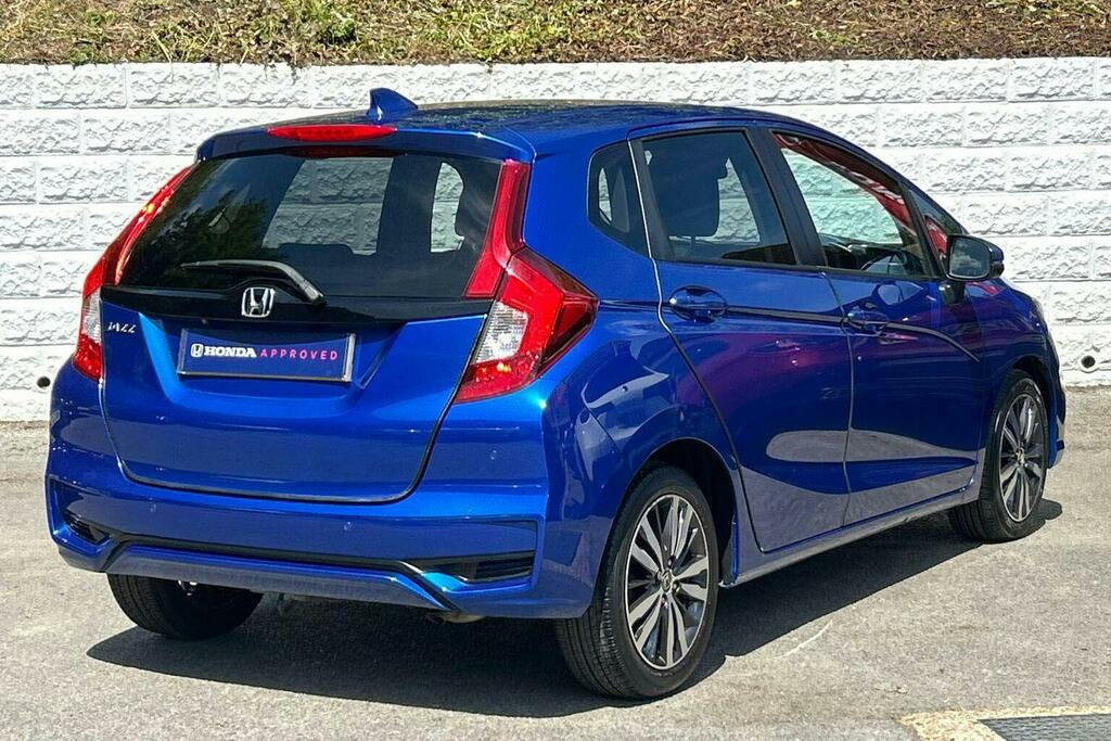 Honda Jazz 1.3 I Vtec Ex Navi Hatchback Cvt VK68DSY Blue #3