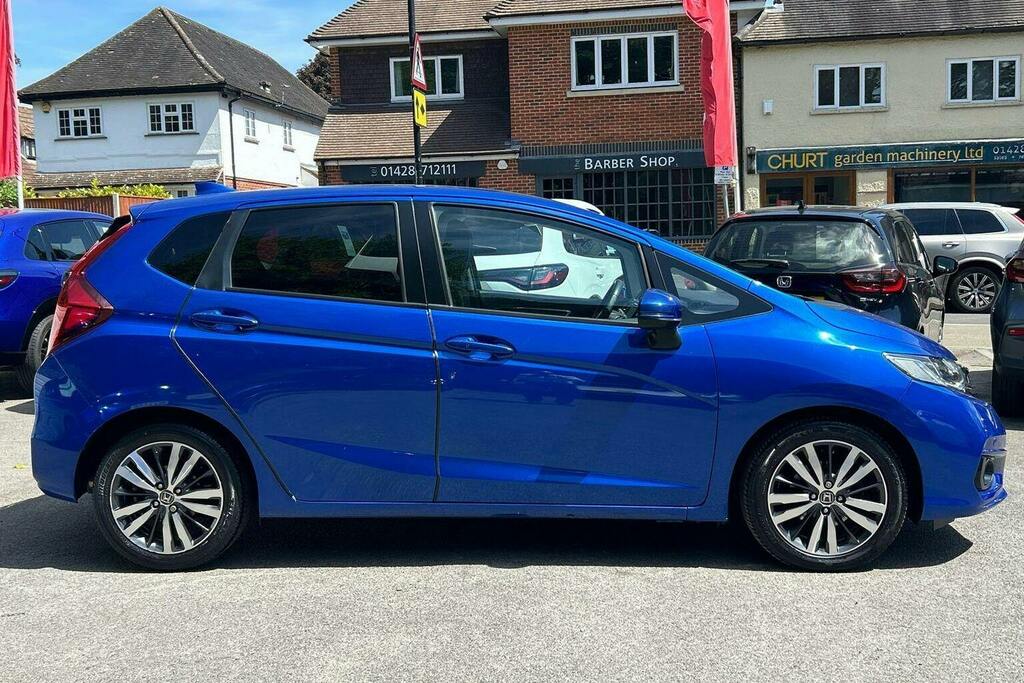 Honda Jazz 1.3 I Vtec Ex Navi Hatchback Cvt VK68DSY Blue #2