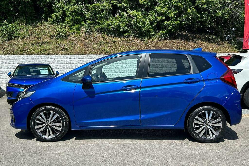 Honda Jazz 1.3 I Vtec Ex Navi Hatchback Cvt VK68DSY Blue #6