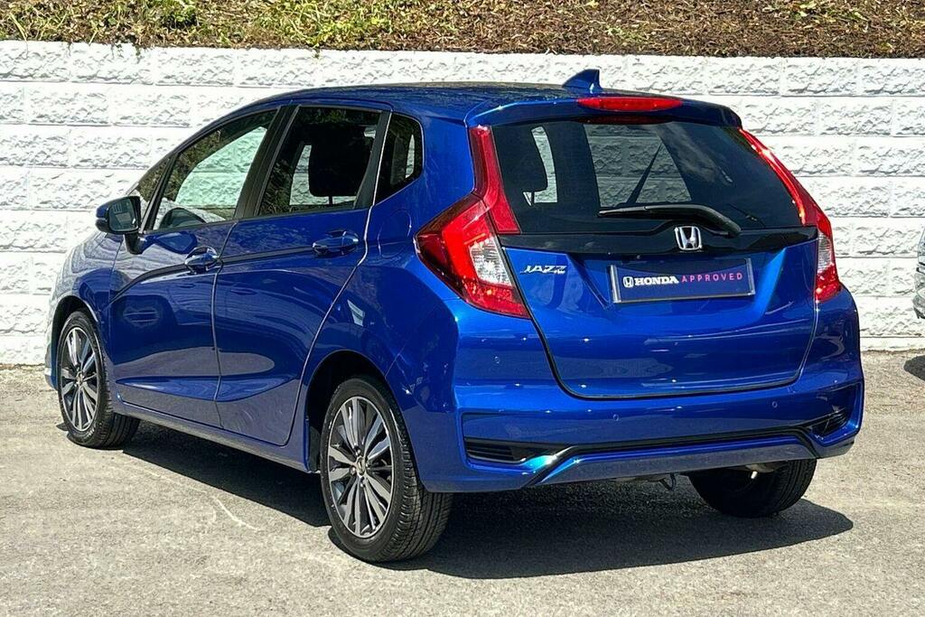 Honda Jazz 1.3 I Vtec Ex Navi Hatchback Cvt VK68DSY Blue #5