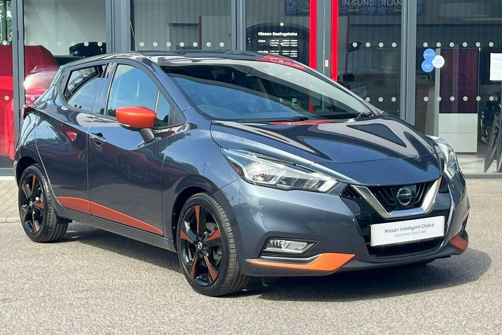 Nissan Micra 0.9 Ig T Tekna Hatchback Grey