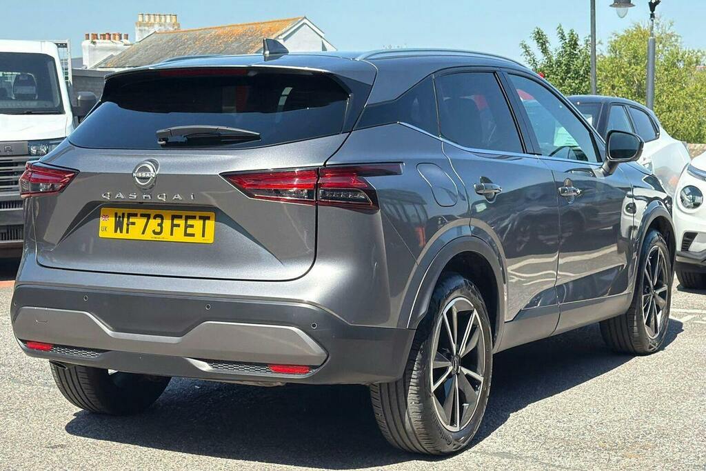 Nissan Qashqai 1.3 Dig T Mhev Tekna Suv Hybrid WF73FET Grey #3