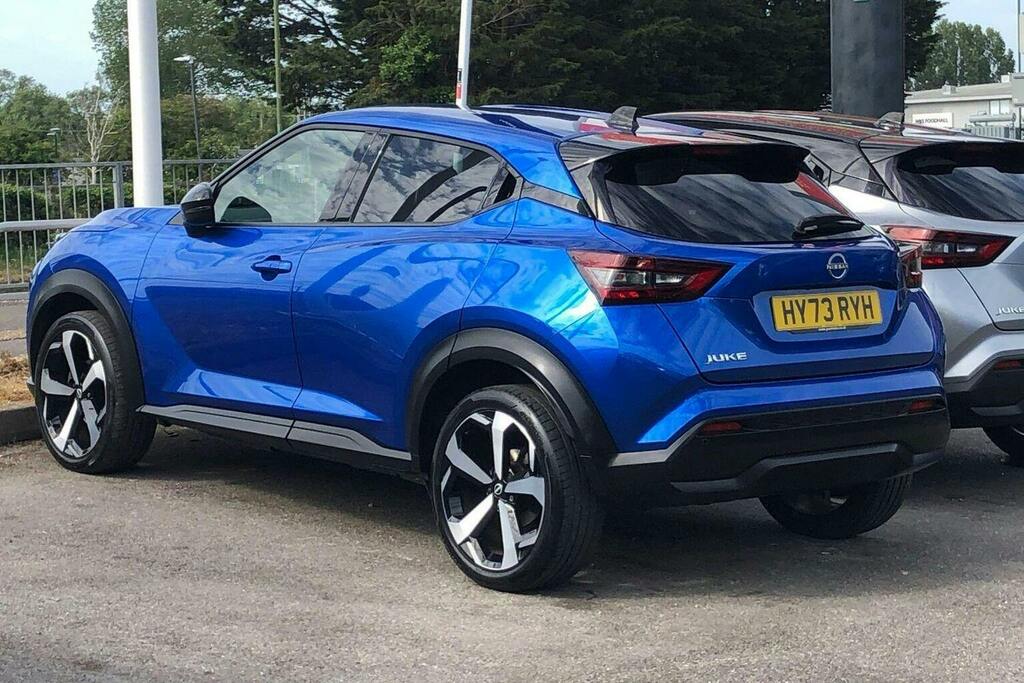 Nissan Juke 1.0 Dig T Tekna Suv HY73RYH Blue #5