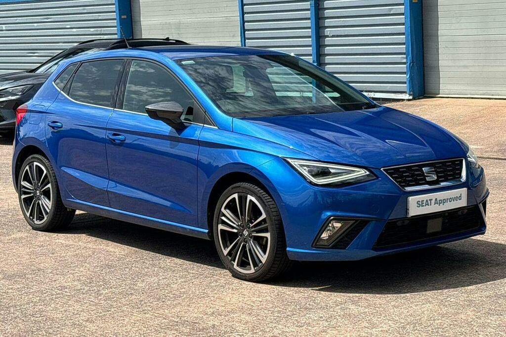 Seat Ibiza 1.0 Tsi Xcellence Lux Hatchback Dsg Blue