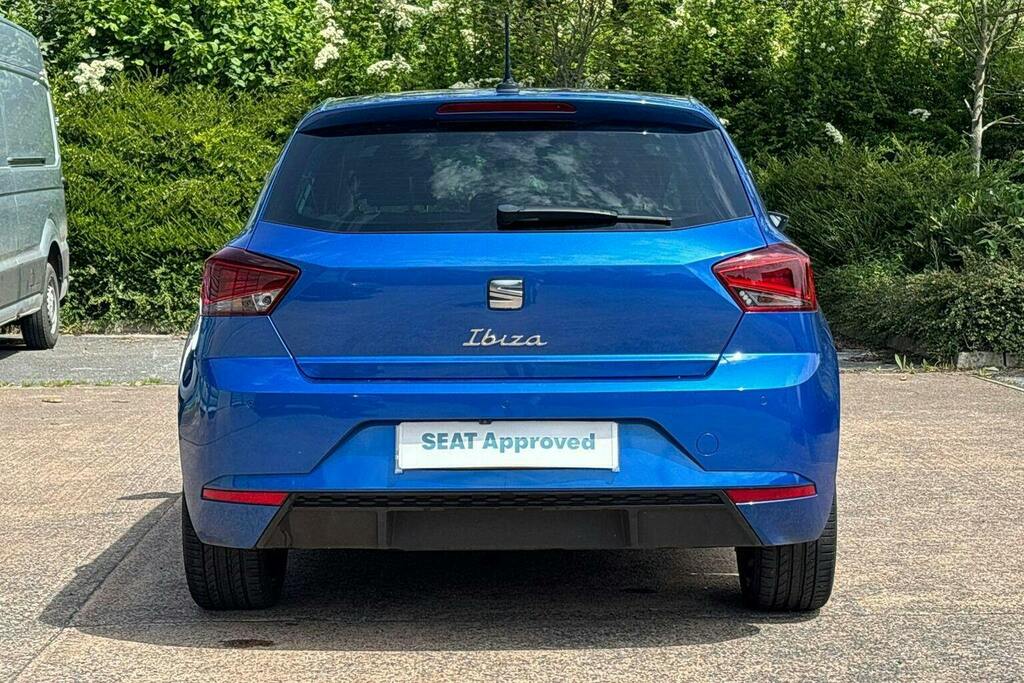 Seat Ibiza 1.0 Tsi Xcellence Lux Hatchback Dsg Blue #4
