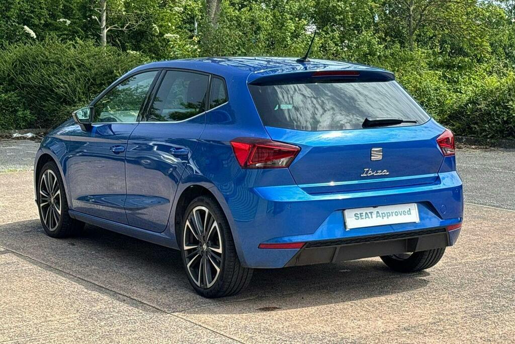 Seat Ibiza 1.0 Tsi Xcellence Lux Hatchback Dsg Blue #5