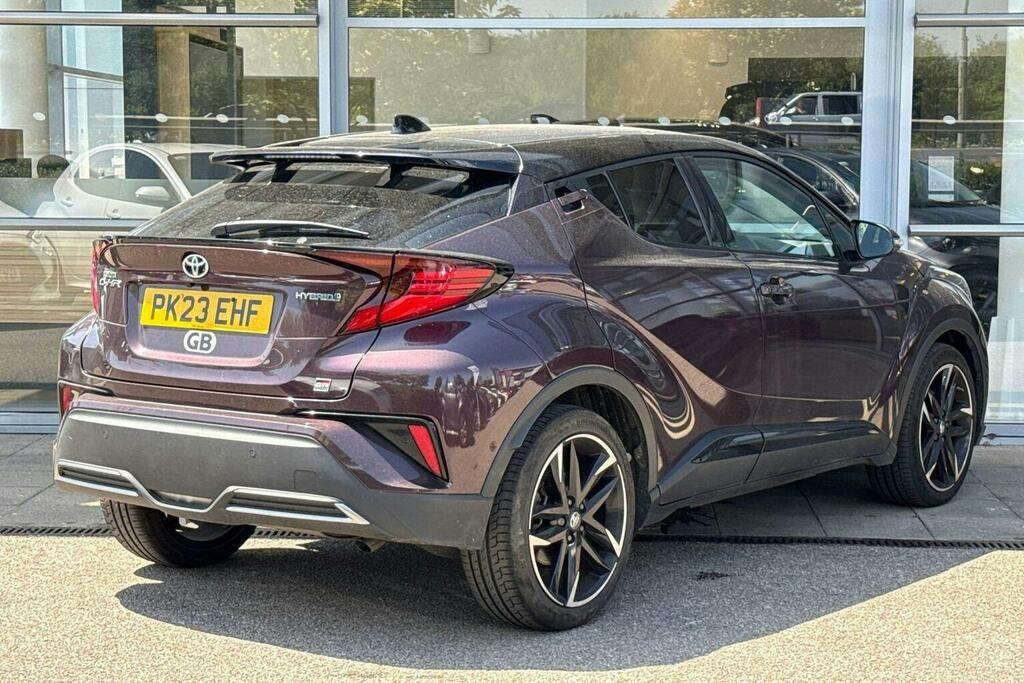 Toyota C-Hr 1.8 Vvt H Gr Sport Suv Hybrid Cvt PK23EHF Purple #2
