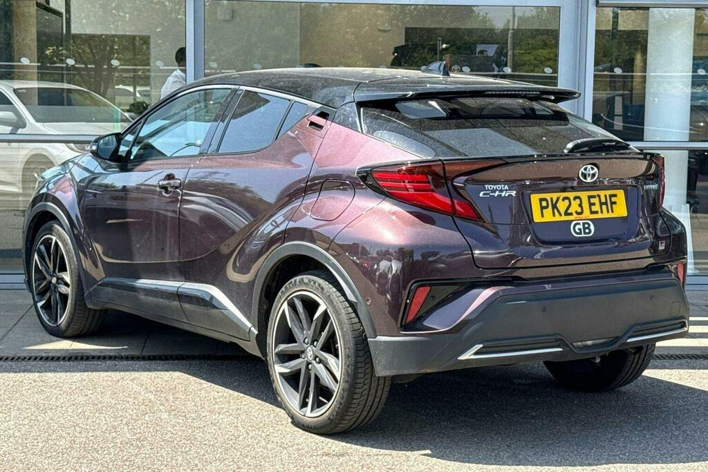 Toyota C-Hr 1.8 Vvt H Gr Sport Suv Hybrid Cvt PK23EHF Purple #4