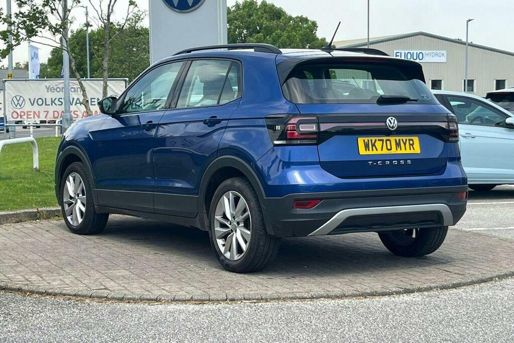 Volkswagen T-Cross 1.0 Tsi Se Suv WK70MYR Blue #5