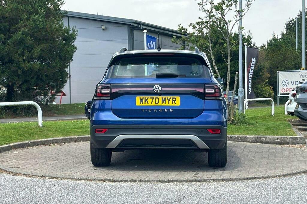 Volkswagen T-Cross 1.0 Tsi Se Suv WK70MYR Blue #4