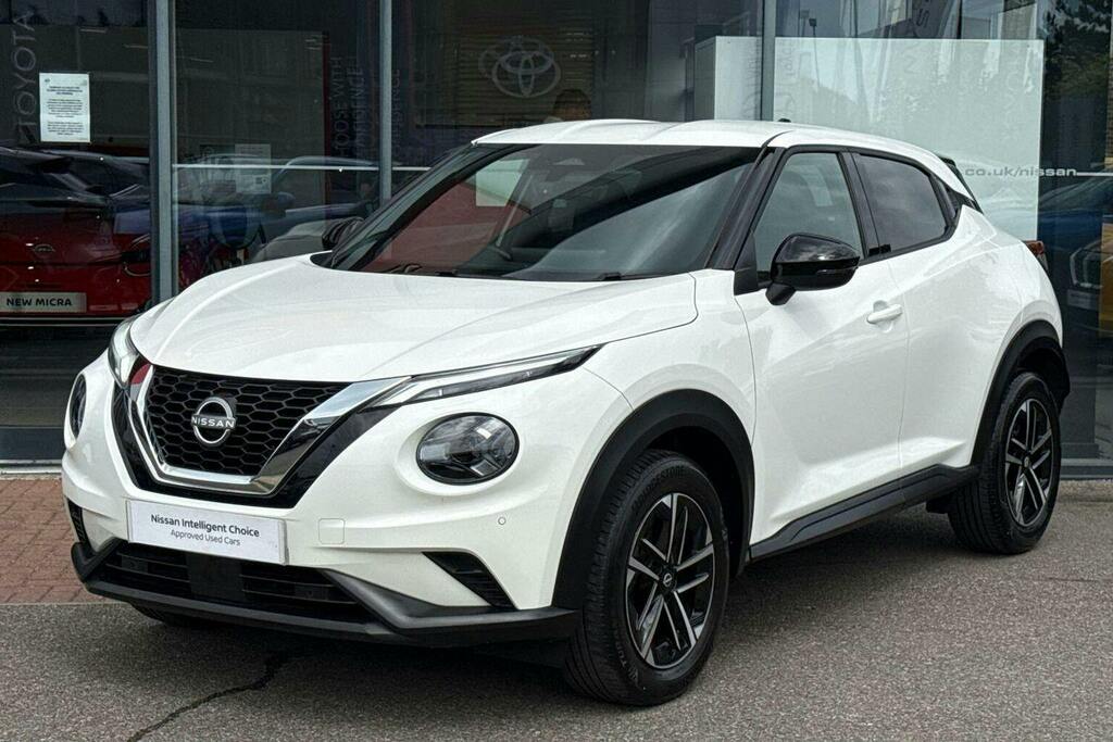 Nissan Juke 1.0 Dig T N Connecta Suv GU74ZPH White #6
