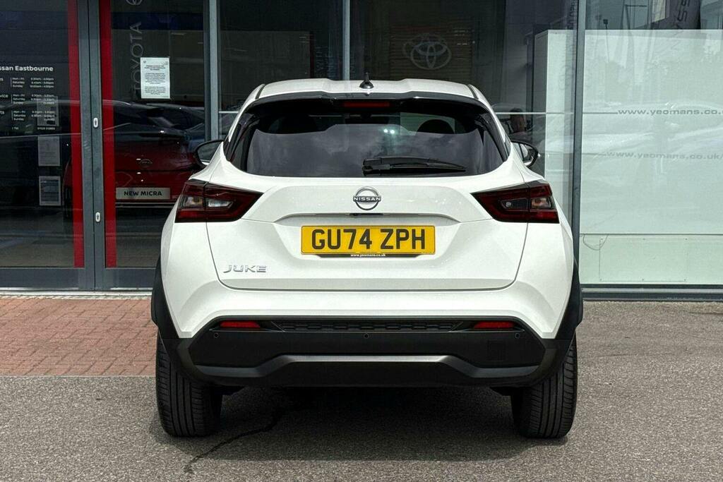 Nissan Juke 1.0 Dig T N Connecta Suv GU74ZPH White #3