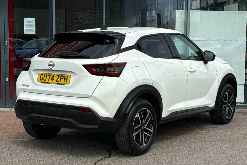 Nissan Juke 1.0 Dig T N Connecta Suv GU74ZPH White #2