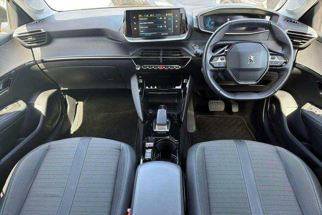 Peugeot e-208 50Kwh Allure Premium Hatchback SK22XFO Yellow #3