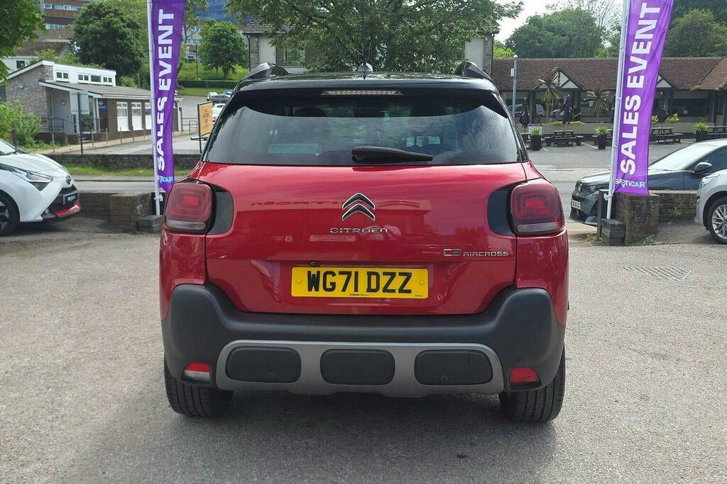 Citroen C3 Aircross 1.2 Puretech Shine Plus Suv Eat6 WG71DZZ Red #4