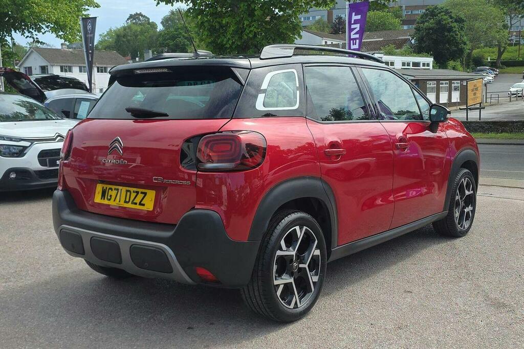 Citroen C3 Aircross 1.2 Puretech Shine Plus Suv Eat6 WG71DZZ Red #3
