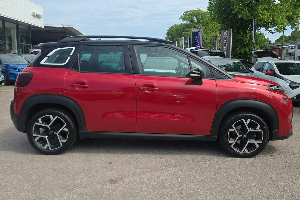 Citroen C3 Aircross 1.2 Puretech Shine Plus Suv Eat6 WG71DZZ Red #2