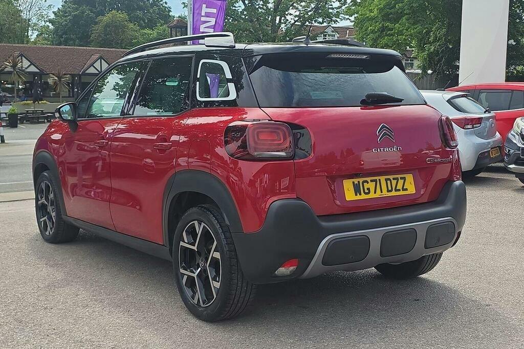 Citroen C3 Aircross 1.2 Puretech Shine Plus Suv Eat6 WG71DZZ Red #5