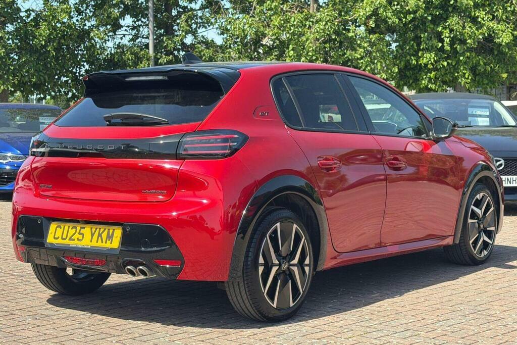 Peugeot 208 1.2 Gt Hatchback Hybrid E Dsc6 CU25YKM Red #6