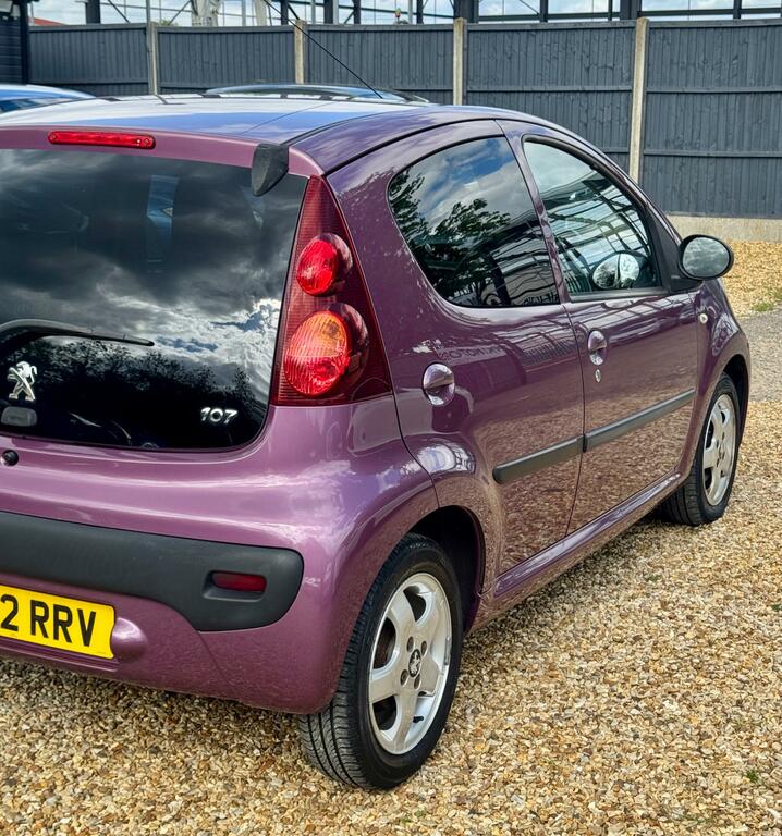 Peugeot 107 1.0 12V Allure Euro 5 FM62RRV Purple #5
