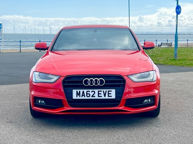 Audi A4 2014 2.0 Tdi Black Edition Saloon Manua MA62EVE Red #2