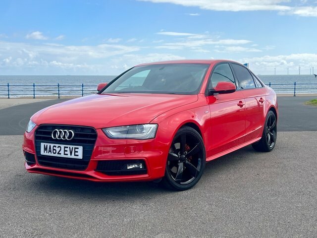 Audi A4 2014 2.0 Tdi Black Edition Saloon Manua MA62EVE Red #3
