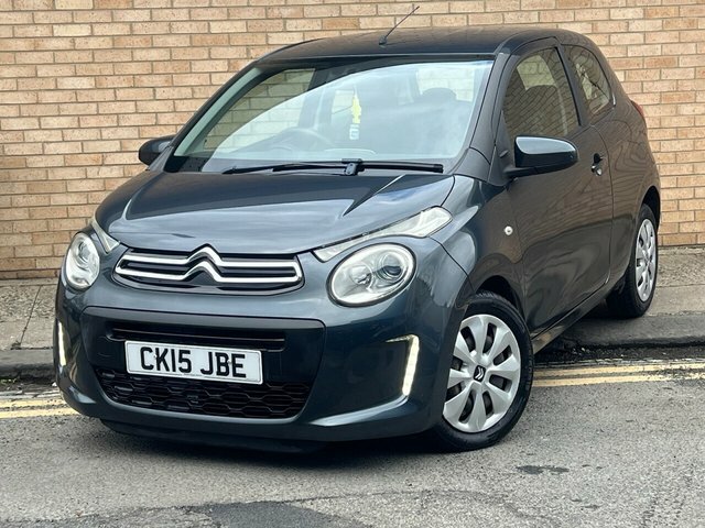 Citroen C1 2015 1.0 Vti Feel Hatchback Euro CK15JBE Grey #3