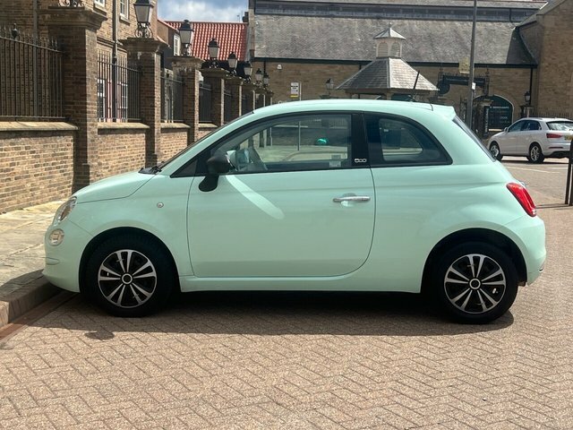 Fiat 500 2017 1.2 Pop Hatchback Euro 6 S NU67JXW Green #4