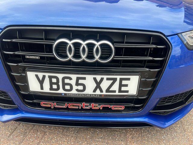 Audi A5 2015 2.0 Tdi Black Edition Plus Coupe S YB65XZE Blue #3